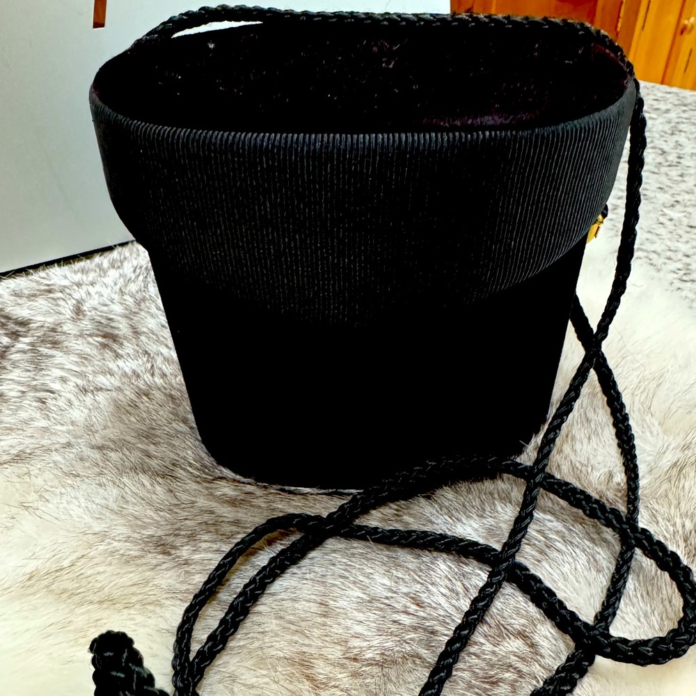 Black Velvet Purse